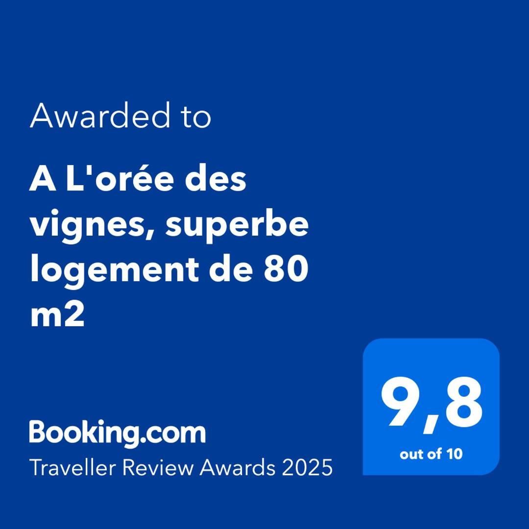 A L'Oree Des Vignes, Superbe Logement De 80 M2 Wangen ภายนอก รูปภาพ